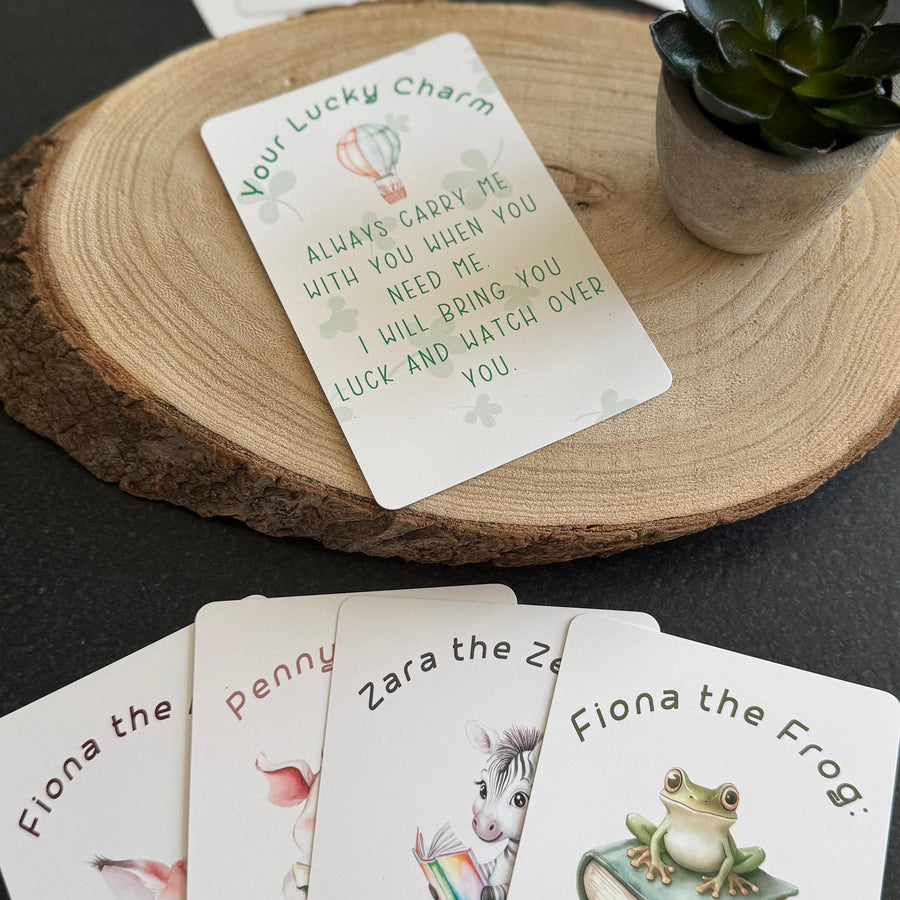 Kids Affirmation Cards - Wild Animal Edition