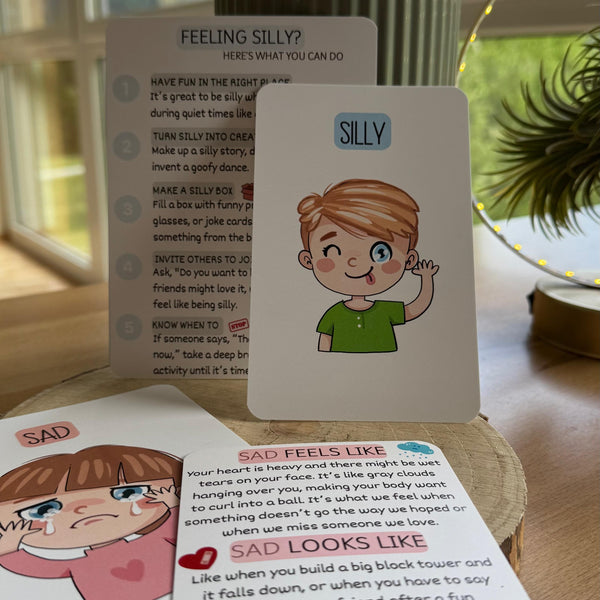 Feelings and Coping Skills Cards for Kids – Social Emotional Learning (SEL)