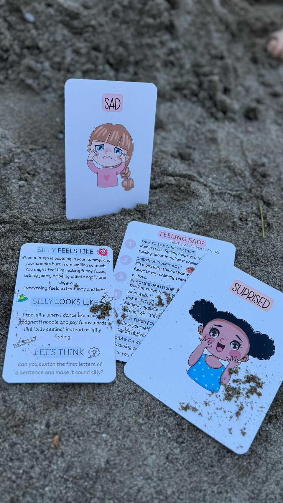 Feelings and Coping Skills Cards for Kids