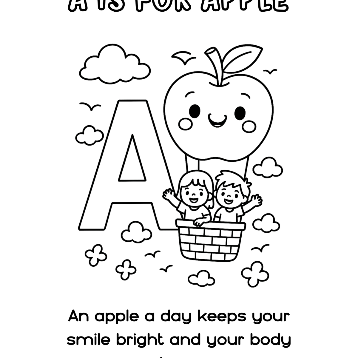 ABC Animals & Affirmations Printable Pack - Fun Learning for Kids (Digital Download)
