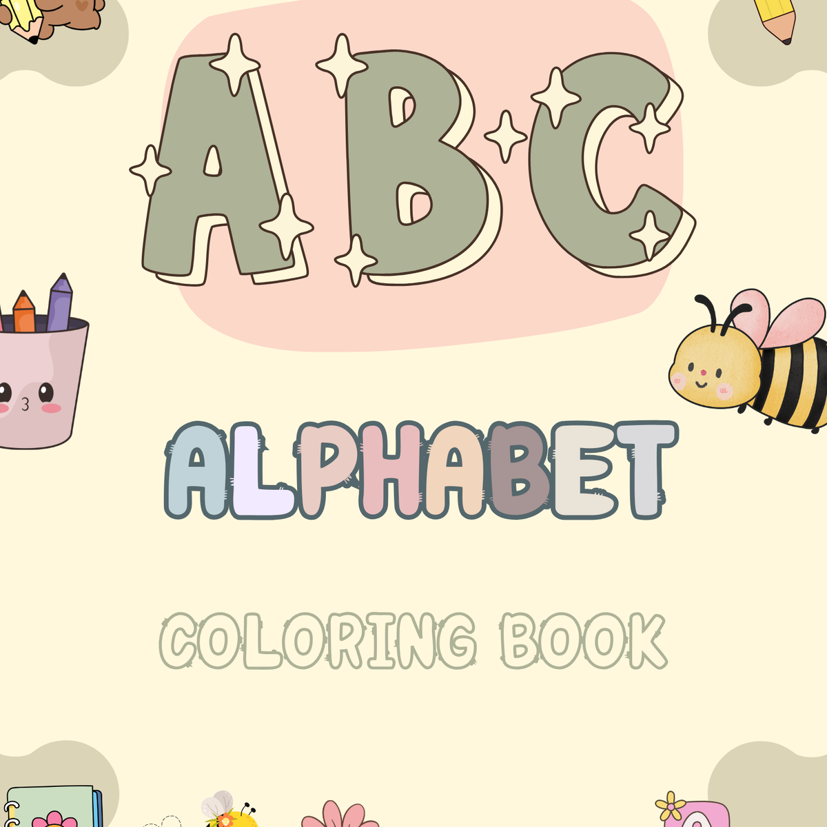 ABC Animals & Affirmations Printable Pack - Fun Learning for Kids (Digital Download)