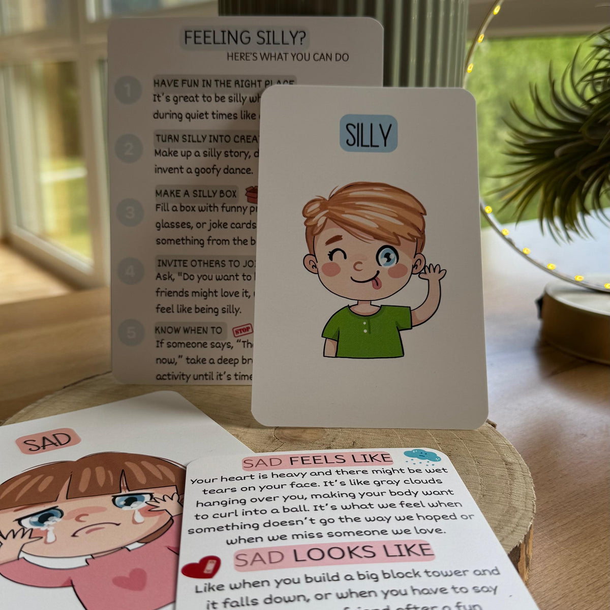 Feelings and Coping Skills Cards for Kids – Social Emotional Learning (SEL)