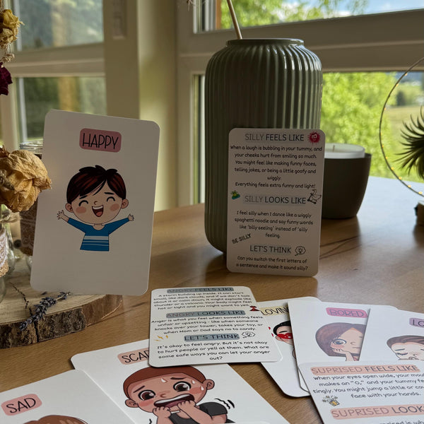 Feelings and Coping Skills Cards for Kids – Social Emotional Learning (SEL)