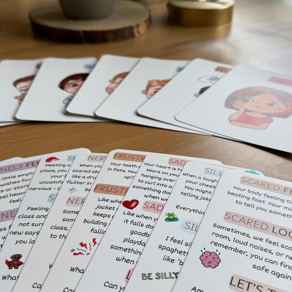 Feelings and Coping Skills Cards for Kids – Social Emotional Learning (SEL)